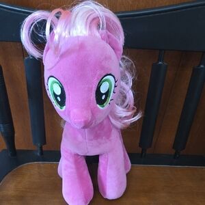 Pink Plush Pony Toy